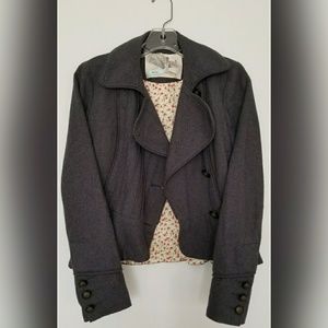 Kimchi Blue! Floral lined blazer